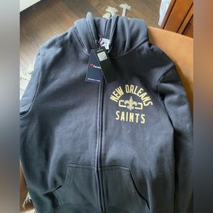 New Orleans Saints Zip Up Swetshirt